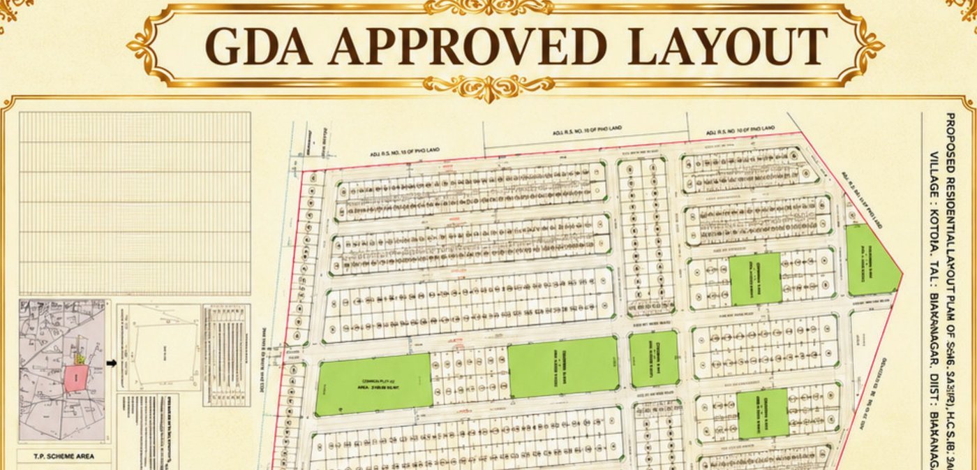 GDA Approved Layout stamp